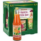 Gemüsesäfte Fitness Fasten Box 6 x 0,7l BEU