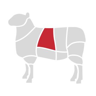 Lamm-Kottlett, 2 St. ca. 250gr