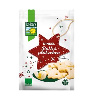 Dinkel Butterplätzchen 125g BOL