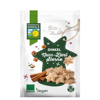 Dinkel Nuss Zimt Sterne 125g BOL