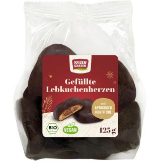 Lebkuchenherzen gefüllt 125g ROS