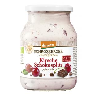 Joghurt Kirsche Schokosplits 3,5% 500g SBG