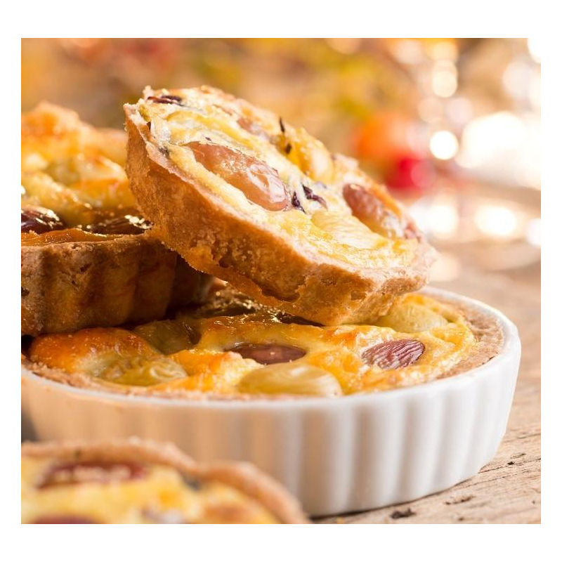 Herzhafte Trauben-Quiche