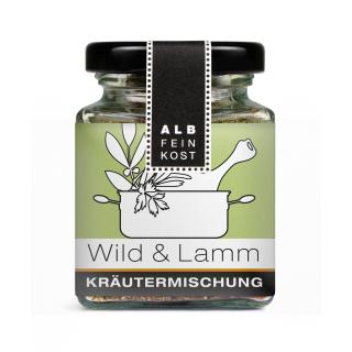 Kräutermischung Wild & Lamm 20g Glas AFK