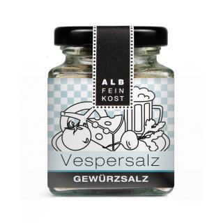 Gewürzsalz Vespersalz 80g Glas AFK