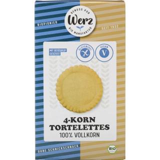 4-Korn Tortelettes glutenfrei 125g WER
