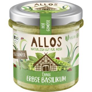 Hofgemüse Erbse Basilikum 135g ALO