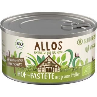 Hof Pastete Grüner Pfeffer 125g ALO