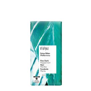 Feine Bitter Pfefferminzschokolade 100g VIV