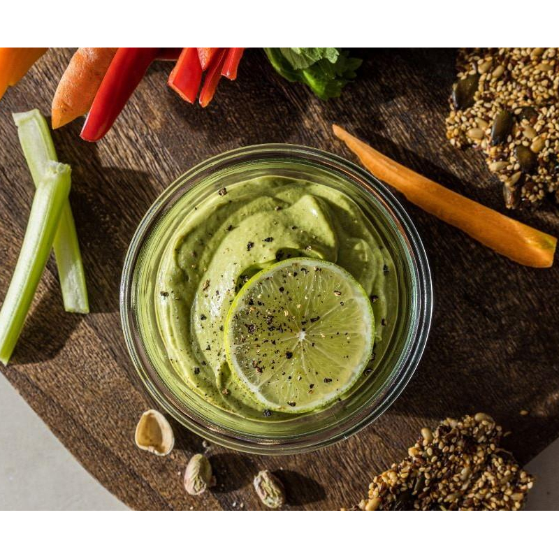 Pistazien-Limetten-Dip